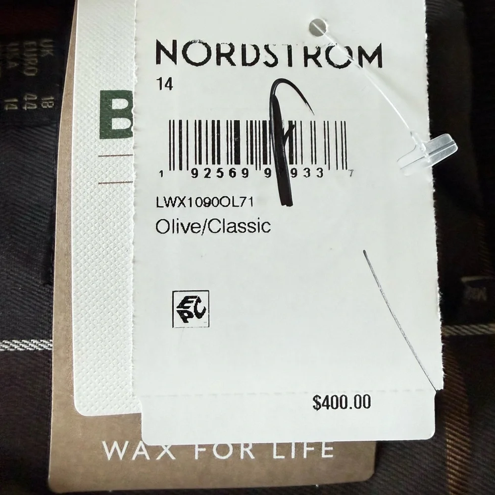 Barbour Black Waxed Jacket - Picture 2 of 4